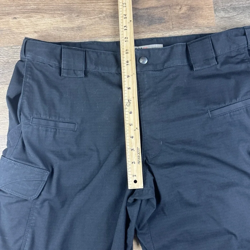 5.11‎ Tactical Ripstop Cargo Pants Black Men's Size 40x32 Stretch Waist